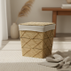 Straw Laundry Basket Medium